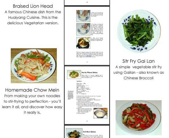Chinese Vegetarian Cooking Healthy Low Fat Chinese Vegetarian 